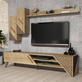 Hanah Home Beril - Oak Mueble para TV